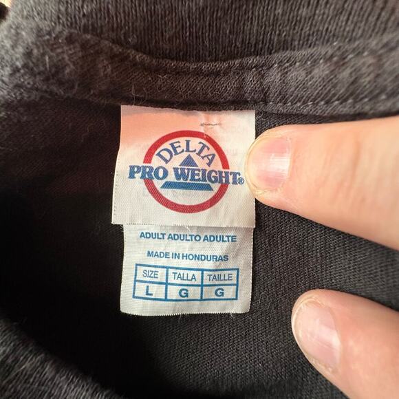 SCOOBY DOO! x Womens Mens Black Graphic Tee l Size Large - Picture 5 of 5